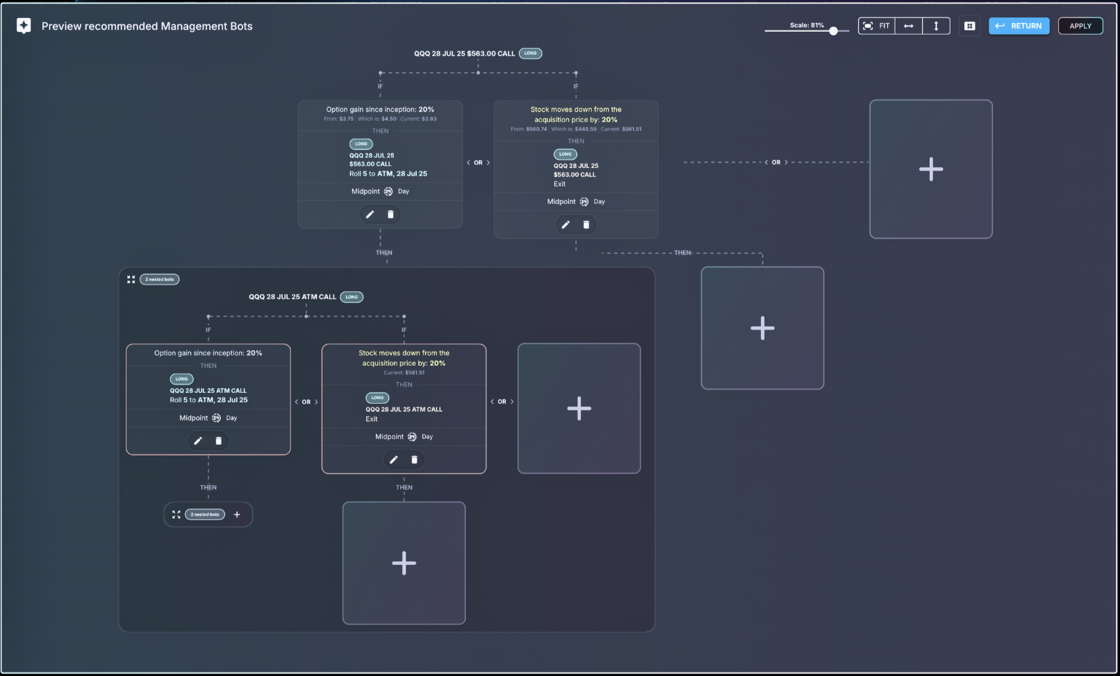 Agent builder